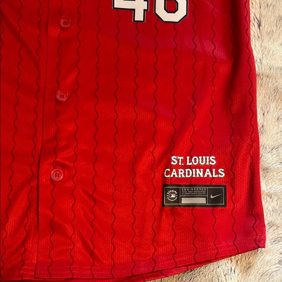 Nike Red St. Louis Cardinals Kids Jersey - Picture 3 of 8